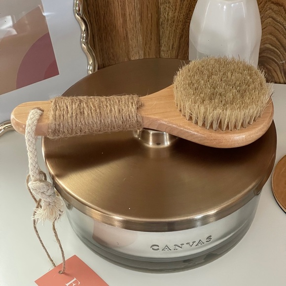 ESKER Natural Bristle Body Dry Brush with Rope Handle - Picture 11 of 13